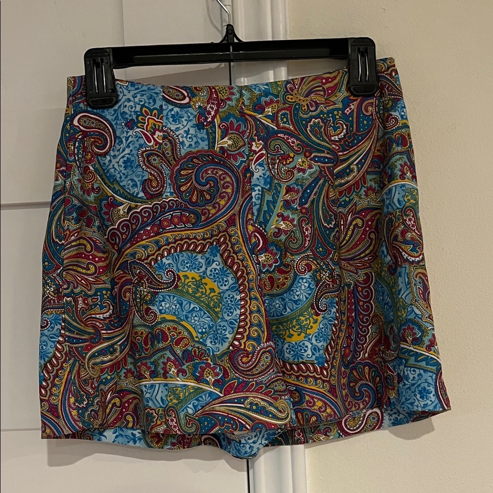 Multicolor Pink and Blue Shorts Size Medium EUC